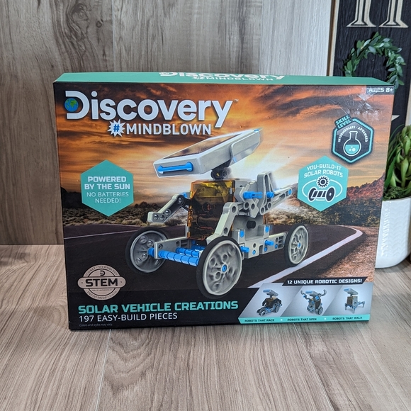 Discovery Toys Discovery Mindblown Solar Vehicle Creation Easy